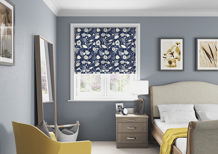Nordic, Indigo - Roman Blind - Image 5